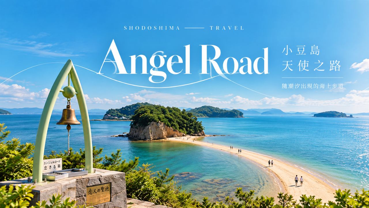 小豆島「天使之路」為什麼會消失？想走過這條海上步道，出發前先看懂潮汐